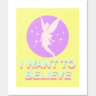 I want to believe Posters and Art